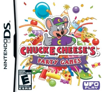 Chuck E. Cheese's Party Games (USA) box cover front